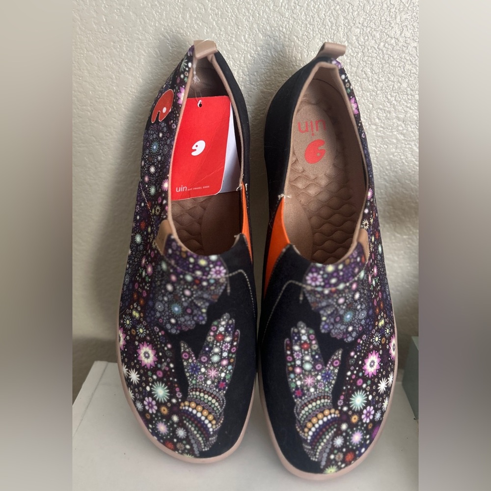UIN NWT pray for goodness men’s casual loafers slip on lightweight size 12.5